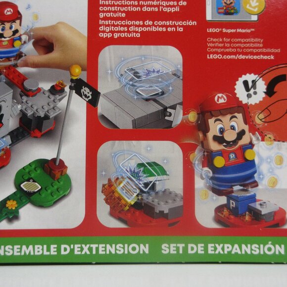 LEGO 71364 Super Mario Whomp’s Lava Trouble Expansion Set Building Toy 133 Pc 6+ - Picture 9 of 15